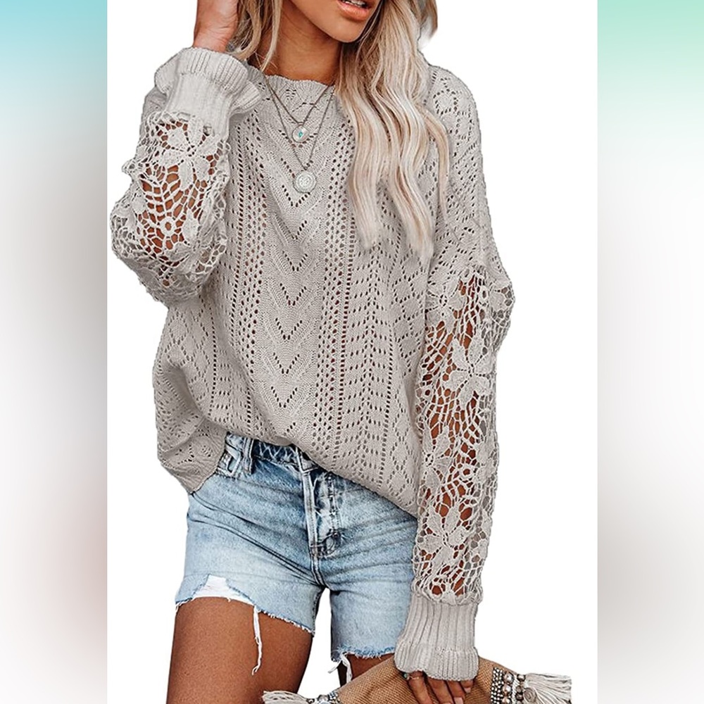 NWT woman’s grey sweater top